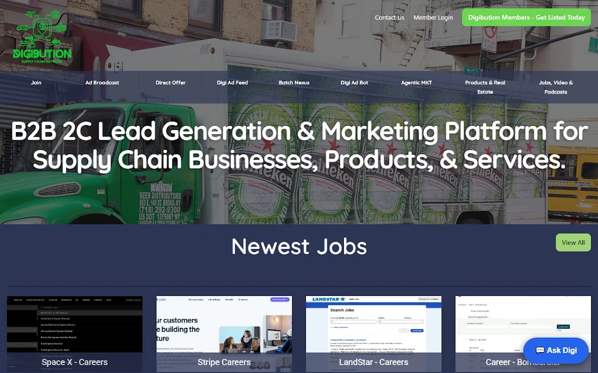 Captura de Digibution Network