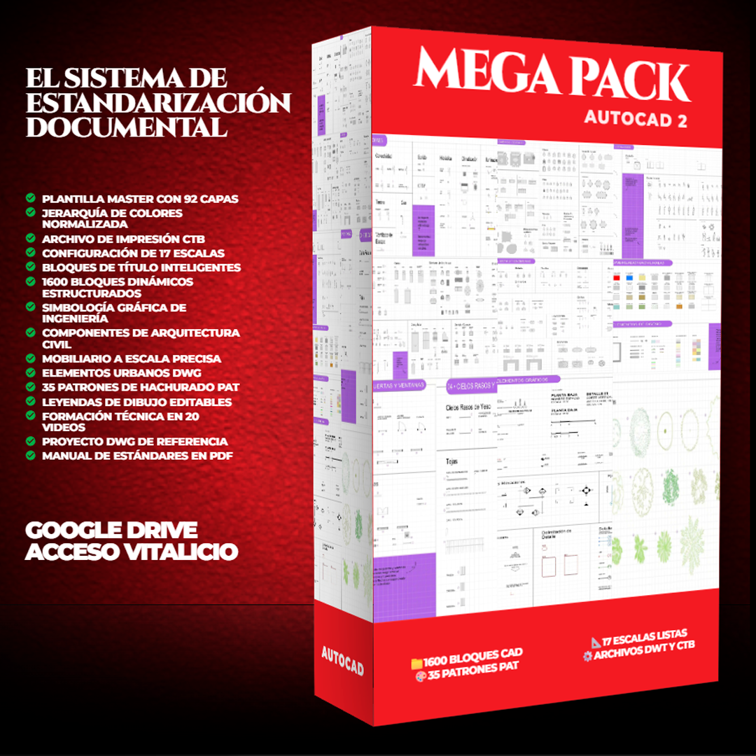 Mega Pack AutoCAD 2