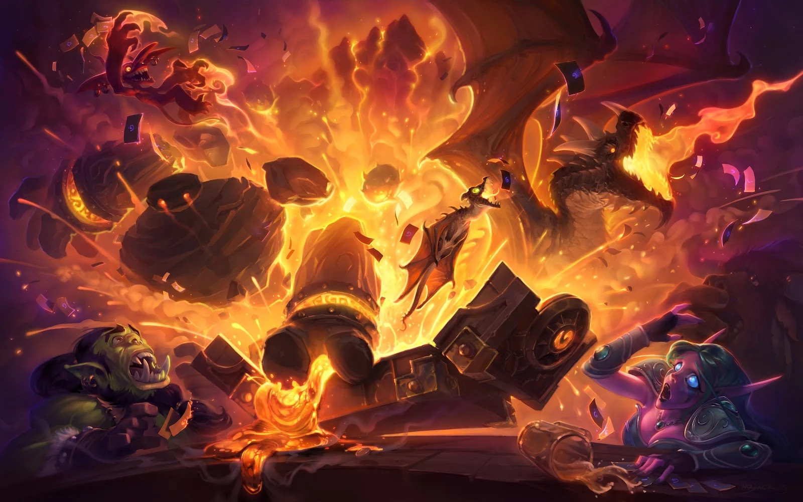 PC Gaming, Fantasy Art, Colorful, Hearthstone Desktop, iPhone Wallpaper Background