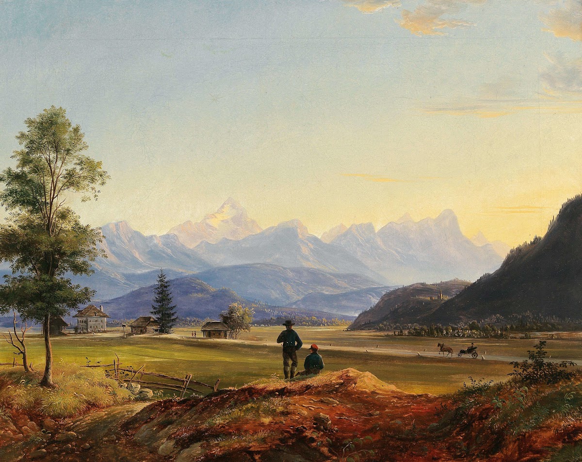 A view of Triglav and Mittagskogel