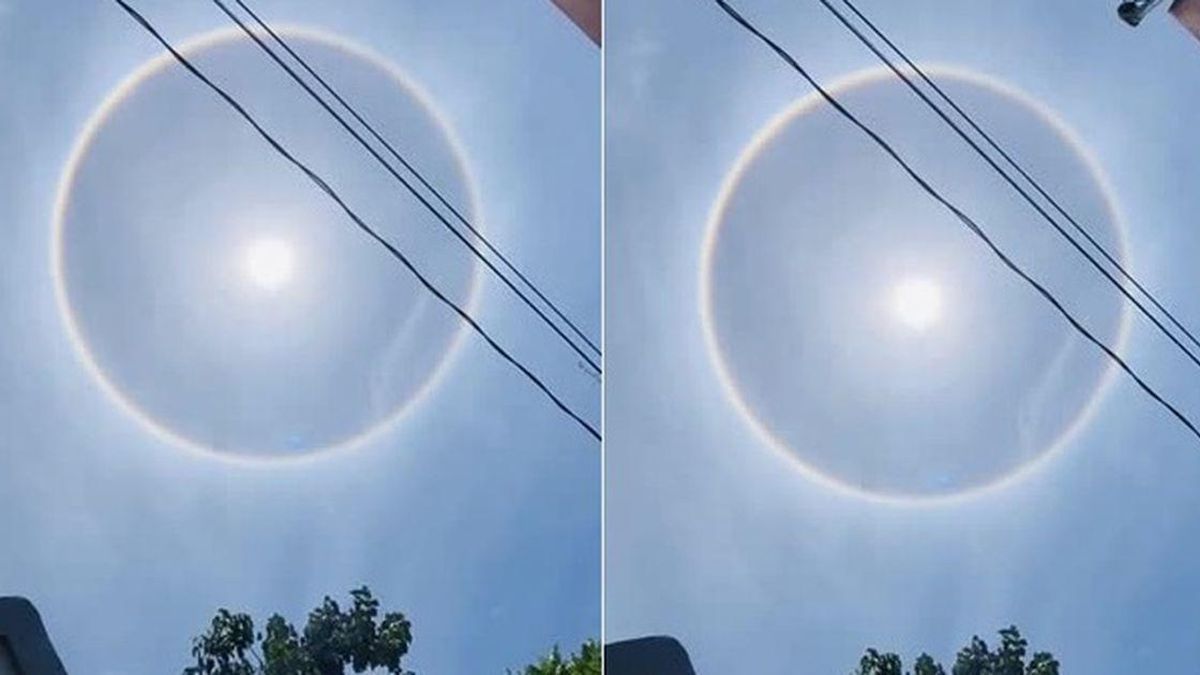 Cận cảnh quầng sáng 22 độ bao vây mặt trời: Nhiều người dân lo lắng, nhà khoa học lý giải gì? - Chuyên trang Góc nhìn pháp lý - Tạp chí Người đưa tin