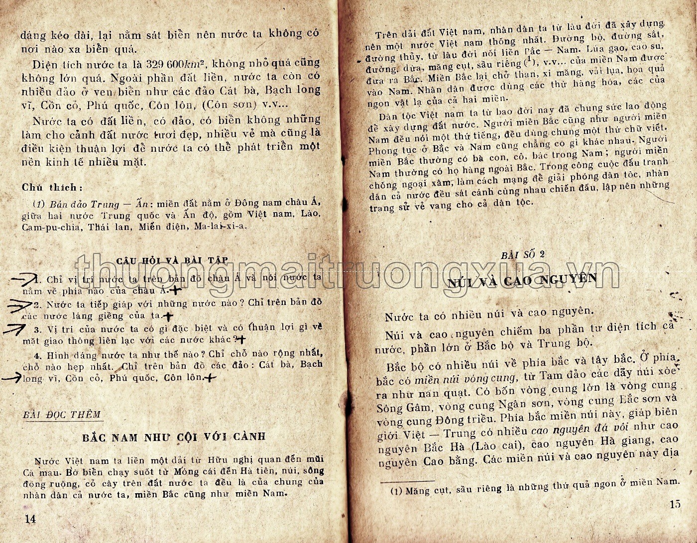 Địa lý lớp 4 - Trang 135