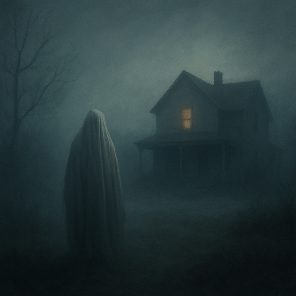 A Ghost Story (2017-01-21) original cinematic illustration
