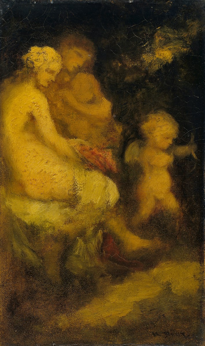 The Education of Cupid probably c 1855