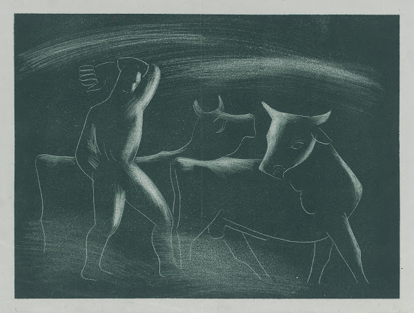 Pastier s kravami 1936