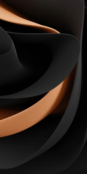 Dark Orange Abstract Expression 4K iPhone Wallpaper Background