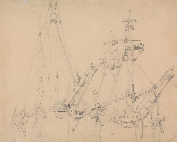 Study of Two Laid Up Sailing Vessels