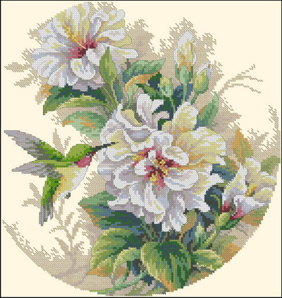 DIM35156 Hibiscus Duo