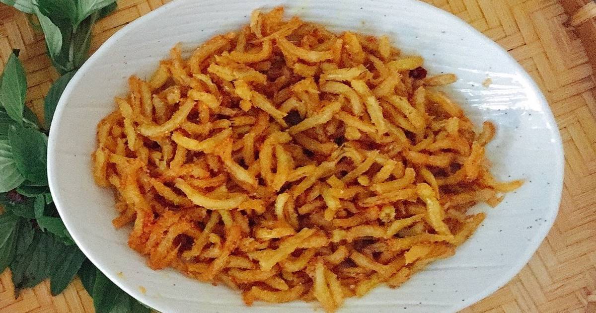Cá Cơm muối ớt chiên giòn