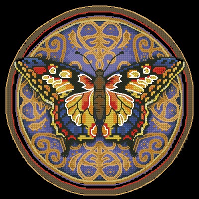 DIM65095 Ornate Butterfly
