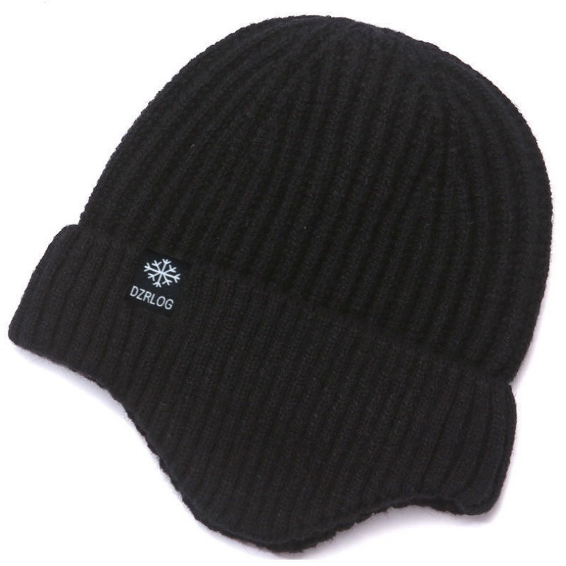 Winter Knit Hat and Scarf Set for Men