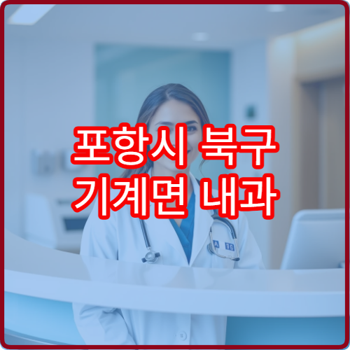 포항시 북구 기계면 내과 설날 연휴 문 여는 병원 운영시간