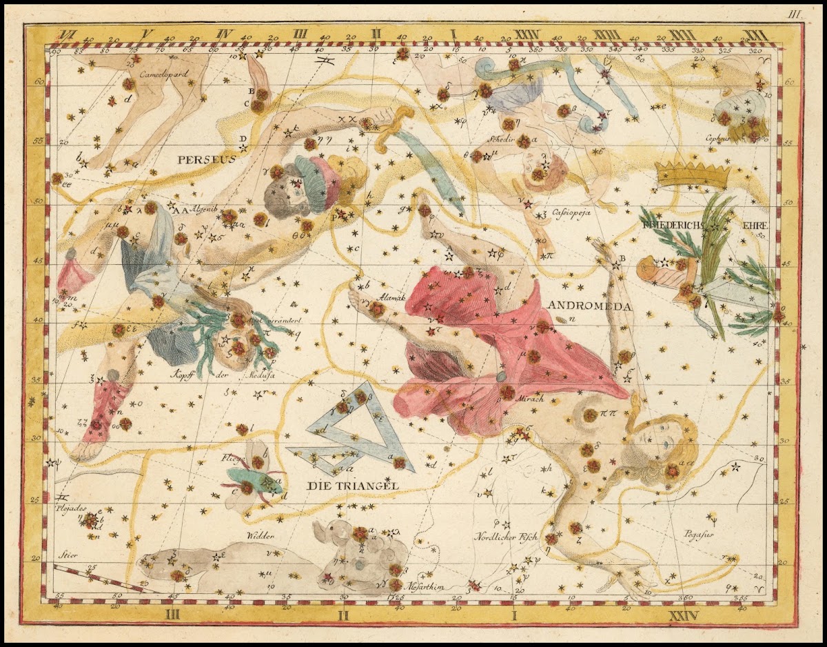 Perseus Andromeda Die Triangel 1805