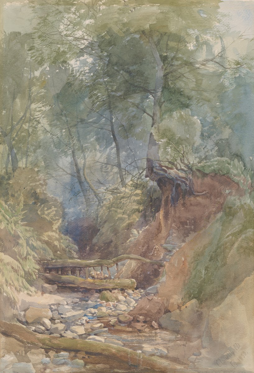 A Stream Near Clovelly North Devon 1850