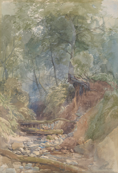 A Stream Near Clovelly North Devon 1850