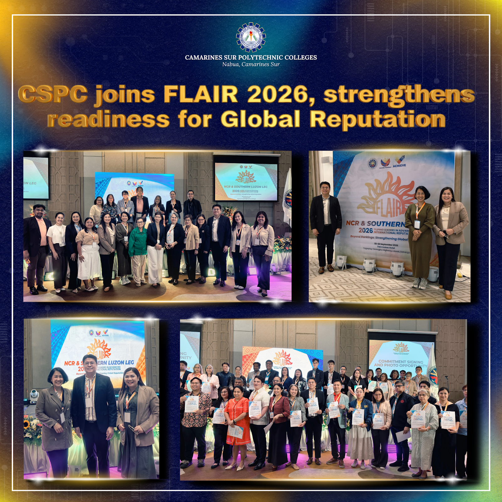 CSPC joins FLAIR 2026, strengthens readiness for Global Reputation
