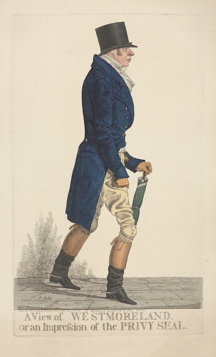 A view of Westmoreland or an impression of the privy seal 1821