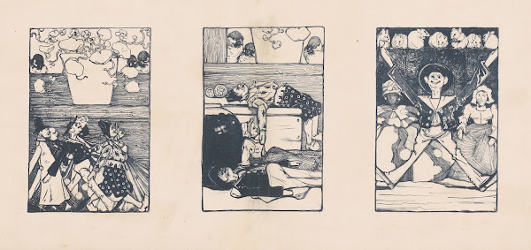 Drie prenten van Jan Klaassen 1903