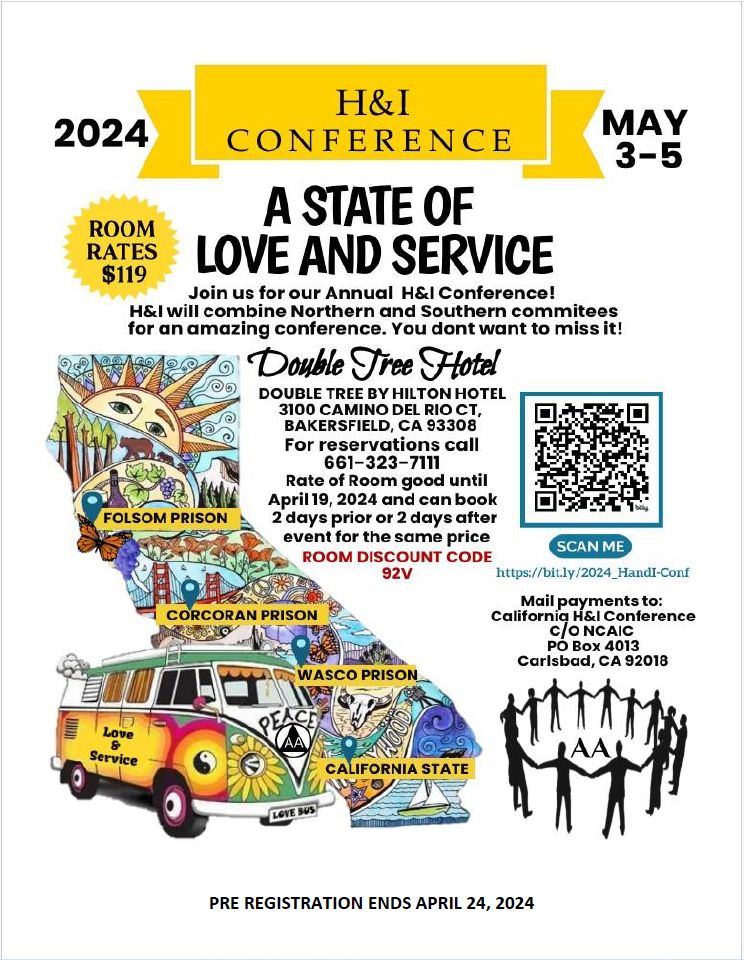 Flyer: No. and So. California H & I Conference save the date.