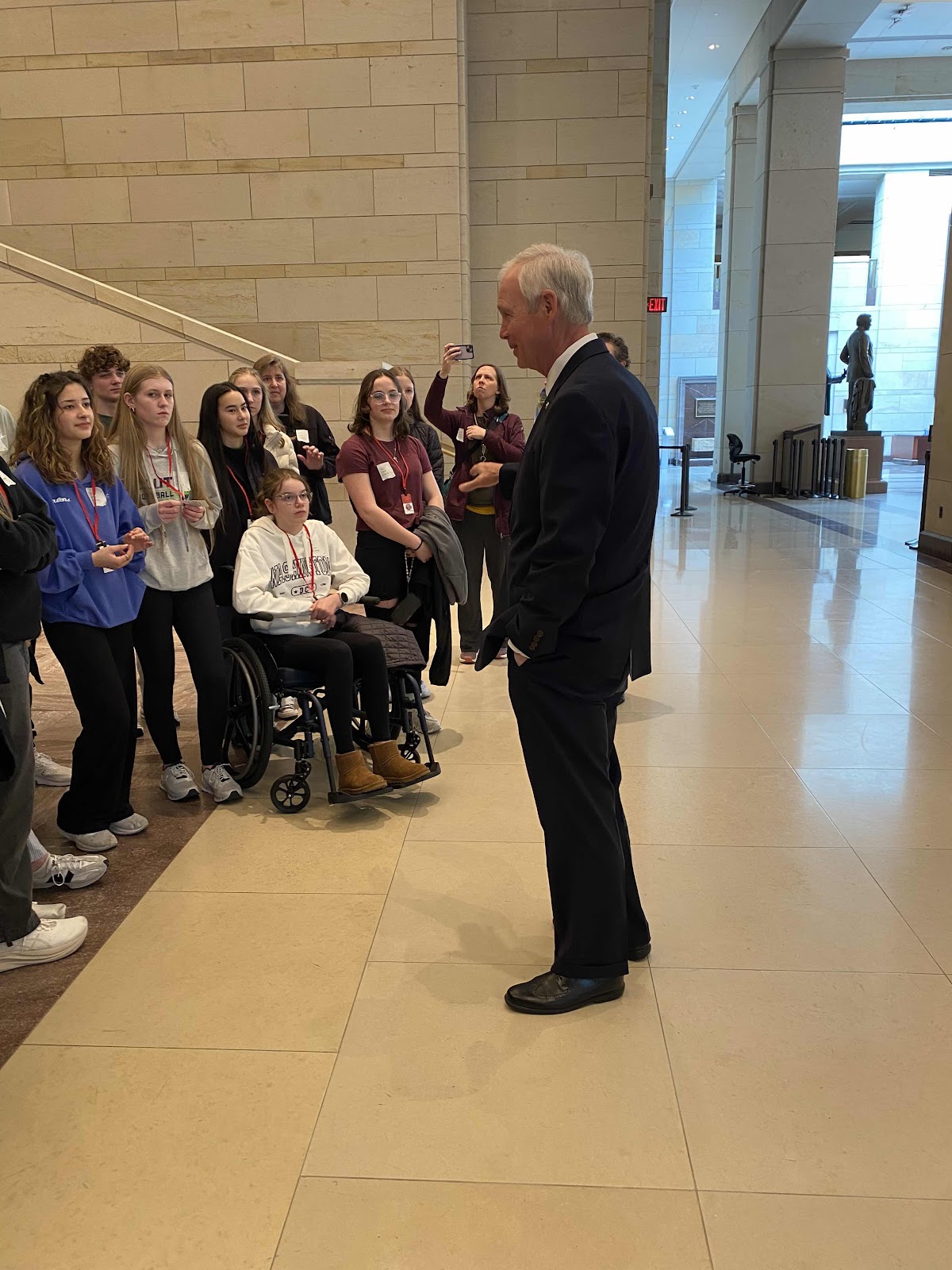 DCE in Washington DC 2025: Meeting with Senator Johnson