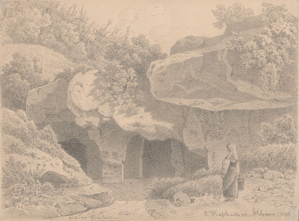 Ancient tombs in the vicinity of Albano 1880