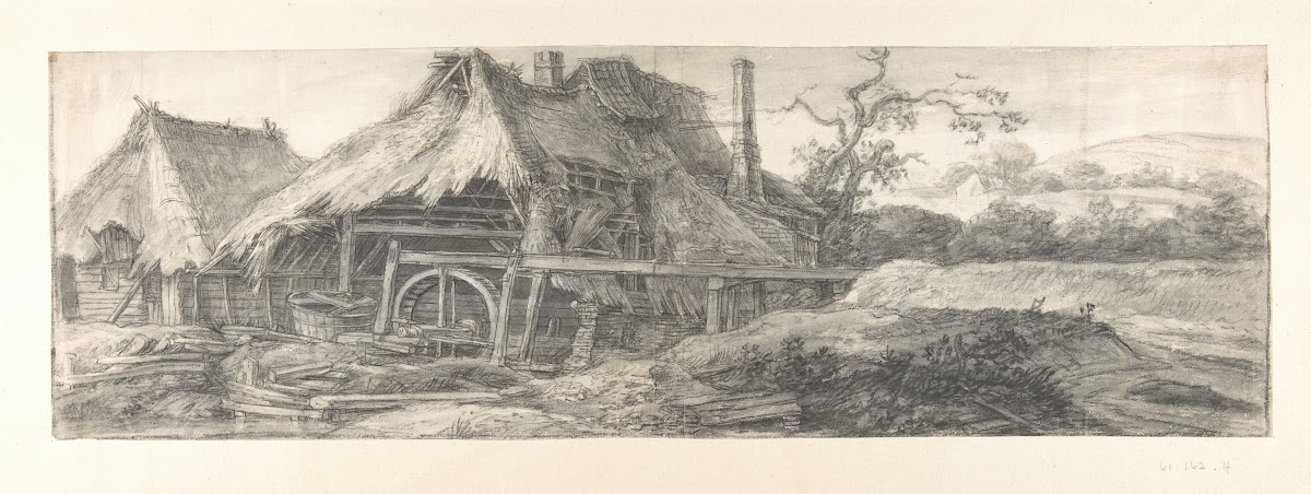 Landscape With A Mill 17th Century