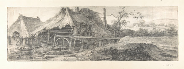 Landscape With A Mill 17th Century