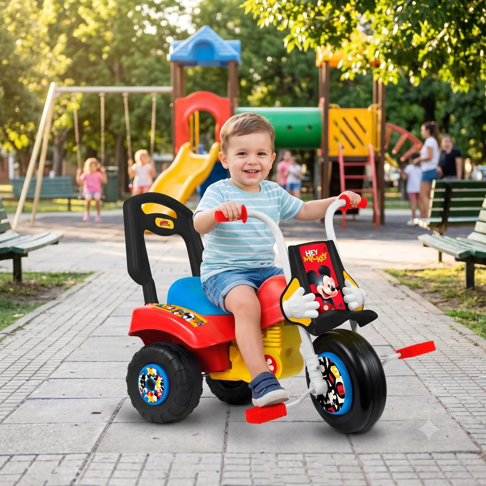 Triciclo Moto Mickey