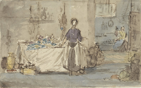 Keukeninterieur 1824   1894