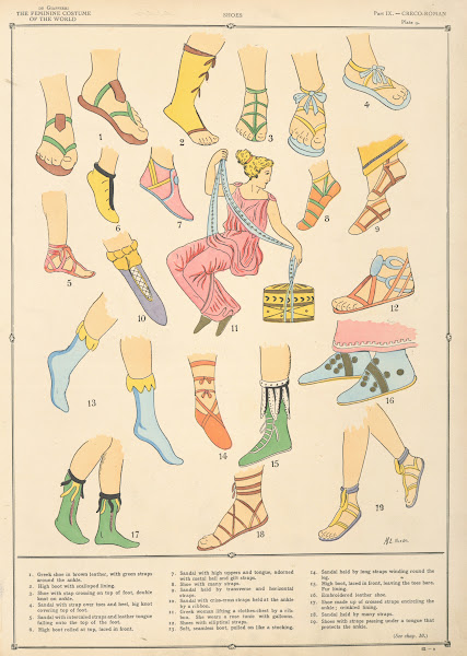 Greco Roman  Shoes 1926 1927