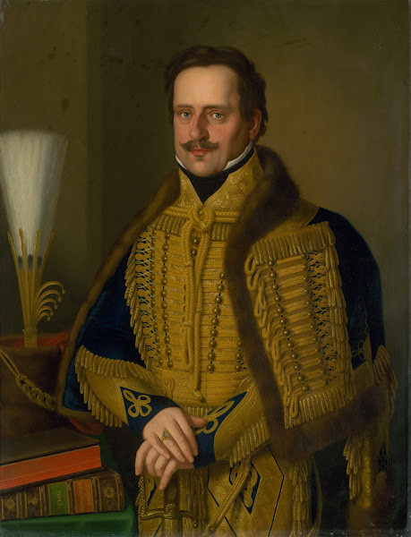 Portrait of Spiš Župan Count Karol Csáky 1830