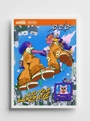 Wish You Wired Here Art Print