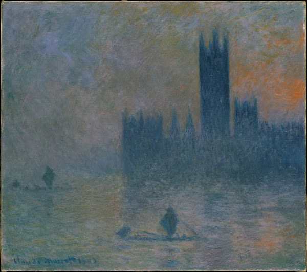 The Houses of Parliament Effect of Fog 19034