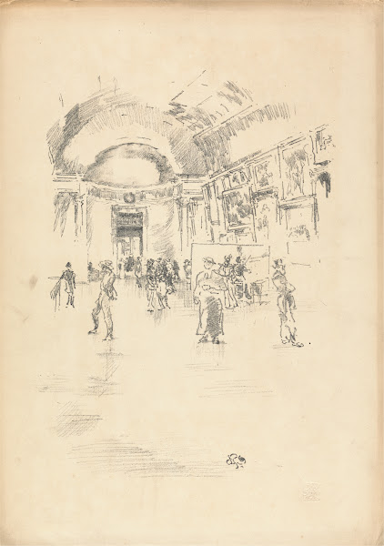 The Long Gallery Louvre 1894