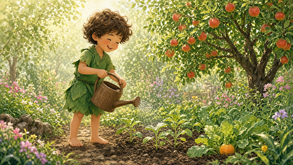 The work God entrusted (Gen 2:15) — Origin Bible Week 2 Garden of Eden free image
