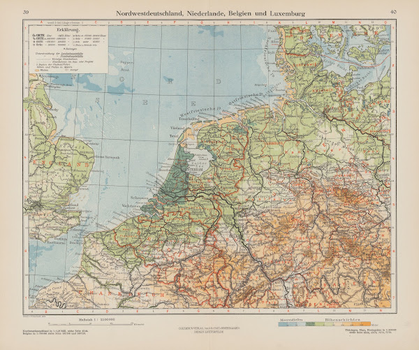 Nordwestdeutschland Niederlande Belgien und Luxemburg 1926