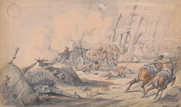 Captain Louis von Trebra at the Battle of Missionary Ridge November 25 1863 1863