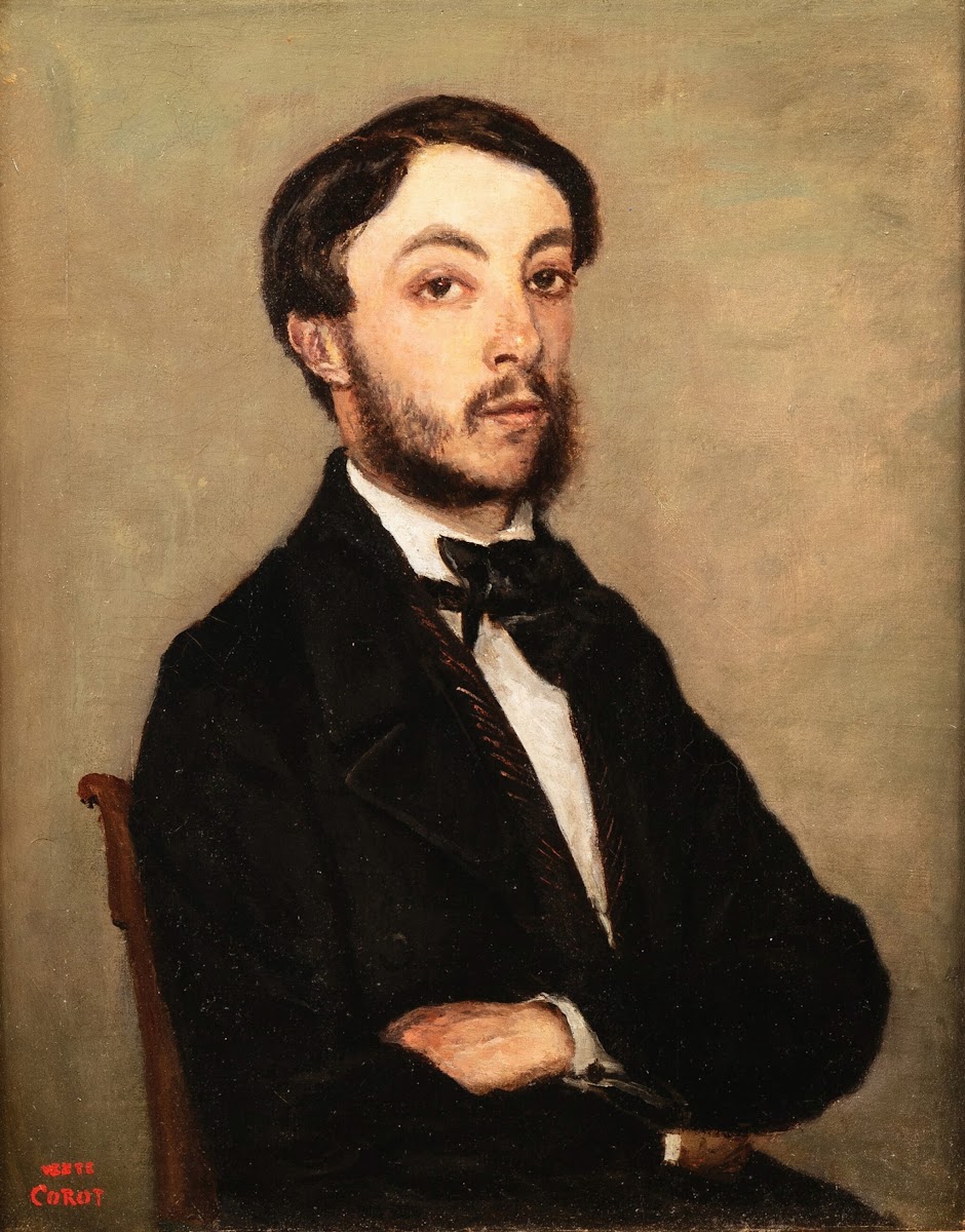 Portrait ofHenri Sennegon nephew of Corot 1828 1886