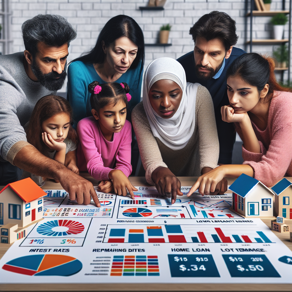 Australian Family with Dependents Evaluating Home Loan Options
