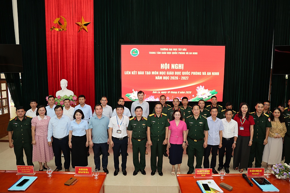 Hội nghị liên kết đào tạo môn học Giáo dục Quốc phòng và An ninh năm học 2026-2027