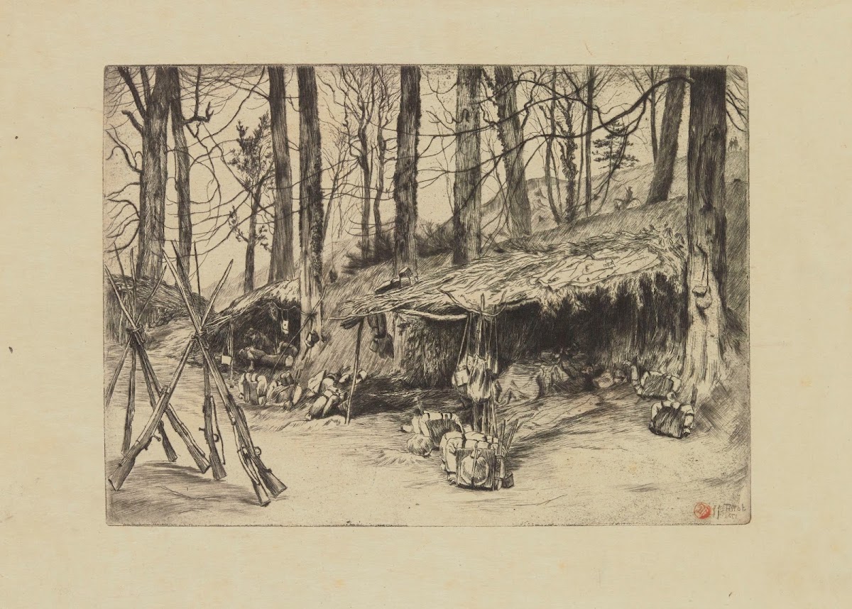 Le campement parc dIssy Souvenir du siège de Paris 1871 1878