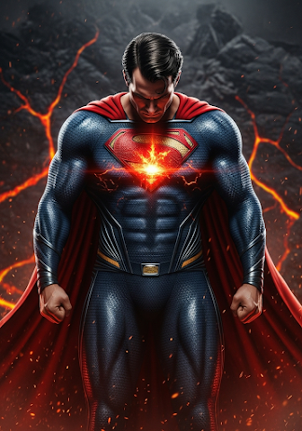 Fiery Superman Unleashed