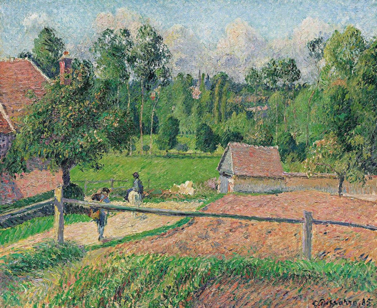 La Maison DelafolieÀ Eragny 1885