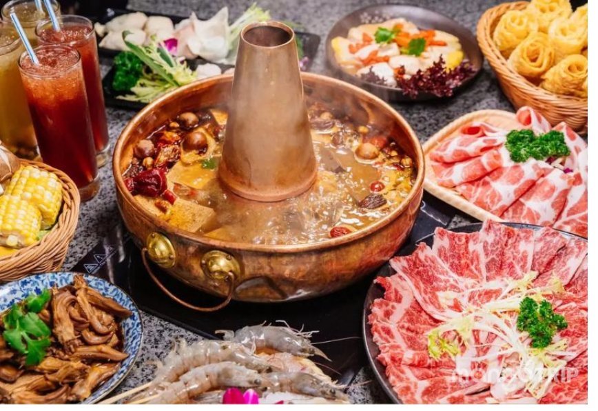 lẩu cừu béo ngậy kết hợp tuyệt hảo với dòng daiginjo