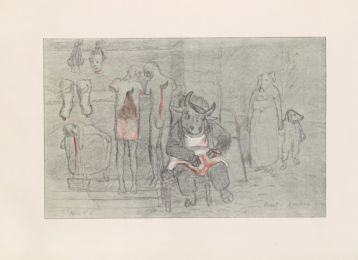Les caricatures de Puvis de Chavannes Pl35 1906