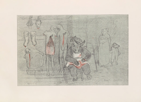 Les caricatures de Puvis de Chavannes Pl35 1906