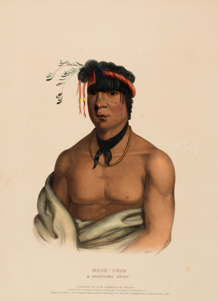 Wesh Cubb A Chippeway Chief 2 1836