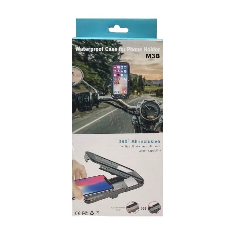 Soporte impermeable para moto o bicicleta