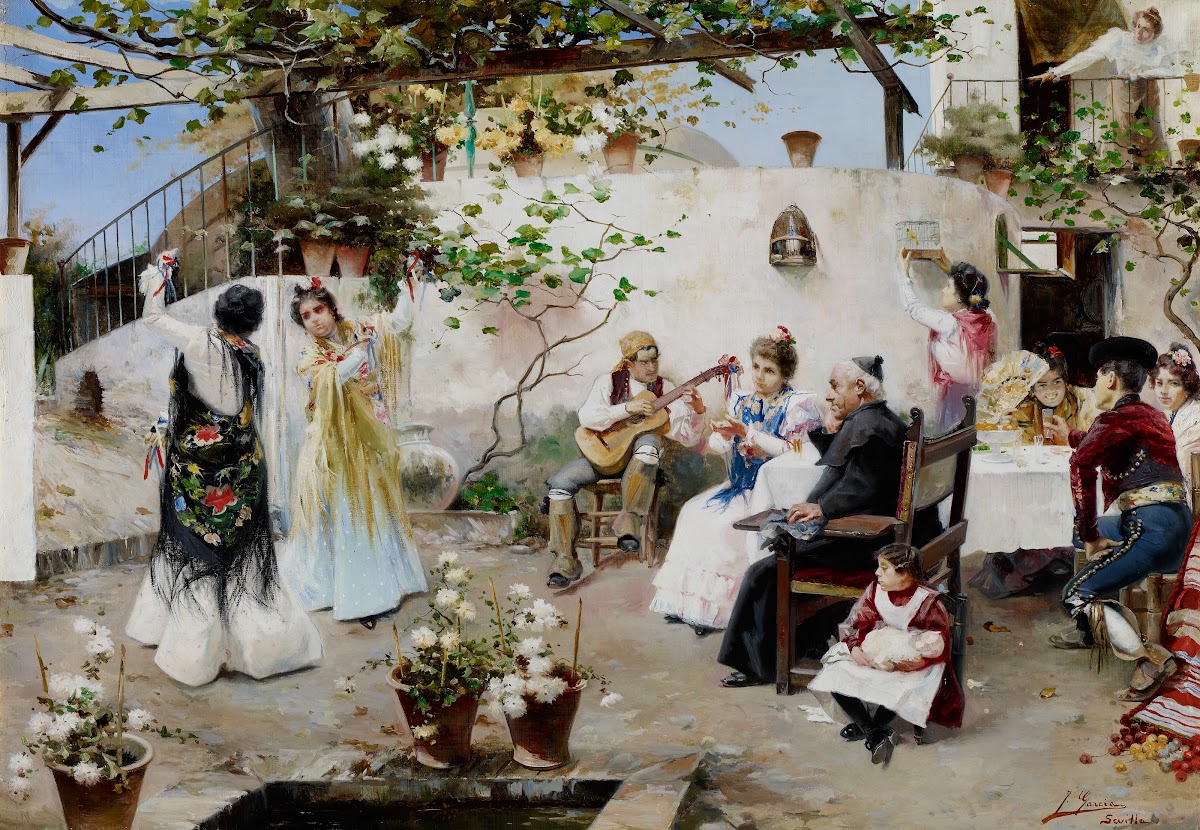 A Dance for the Priest c 1890