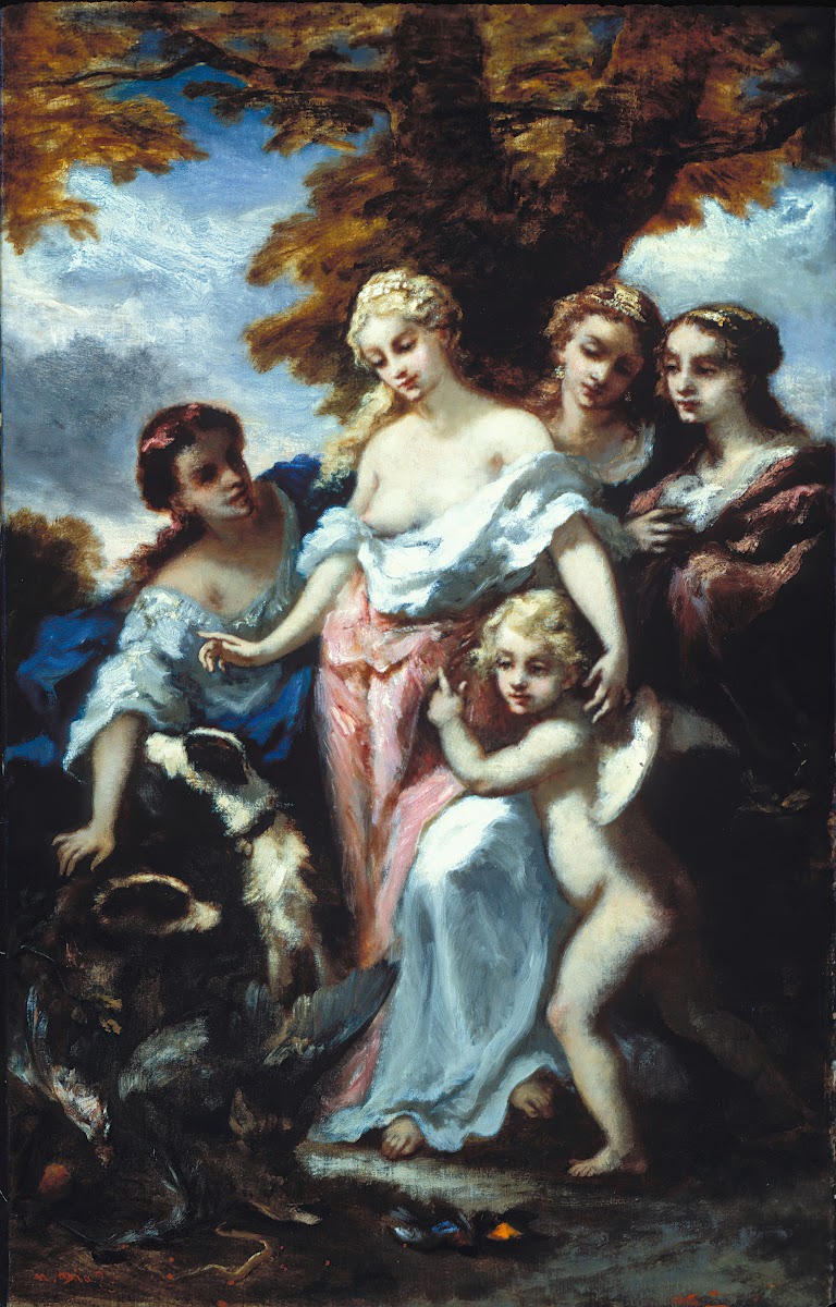 Diana After the Hunt ca 1848